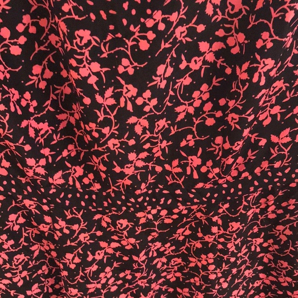 Reformed Pink & Black Floral Print Dress - Picture 10 of 13